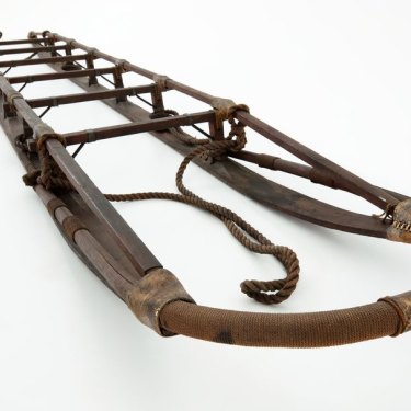 This spotted gum sledge on the Australasian Antarctic Expedition of 1911-1914 led by the Australian explorer and geologist, Sir Douglas Mawson. 