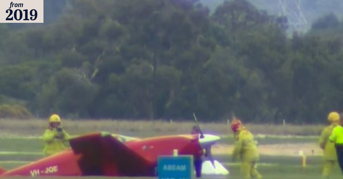 Pilot, passenger have near-miss after crash at Jandakot Airport