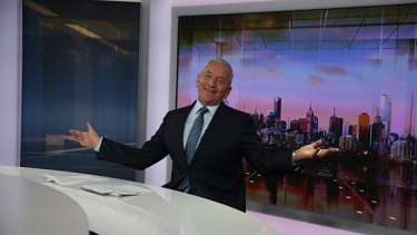 Ian Henderson misses his last sign off after 25 years as technical glitch forces the station to switch to NSW's 7pm news. 