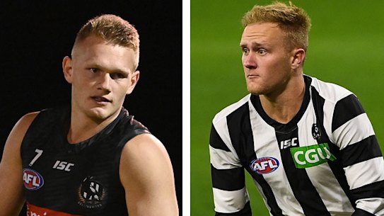 Jeremy Cameron, Adam Treloar and Jaidyn Stephenson.