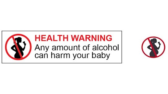FSANZ recommended this new label warning of the risks of drinking during pregnancy, but industry is lobbying heath and food ministers to reject it. 