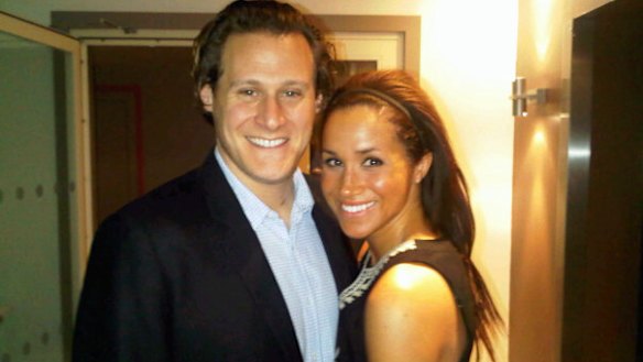 "Me and my lady in London," Trevor Engelson wrote of this photo in 2010.
