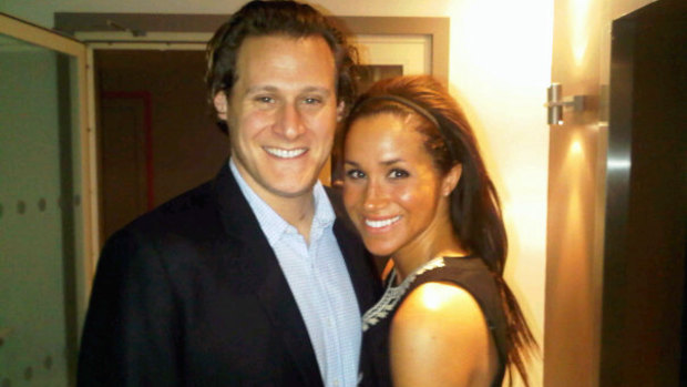 "Me and my lady in London," Trevor Engelson wrote of this photo in 2010.
