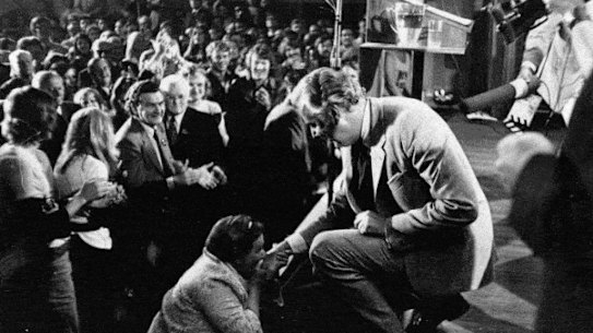 Fifty years ago: Gough Whitlam was campaigning with the slogan ‘it’s time’. 