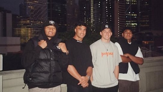 Stitlia Tupouniua, Joseph-Aukuso Suaalii, Joey Manu and Siua Wong.