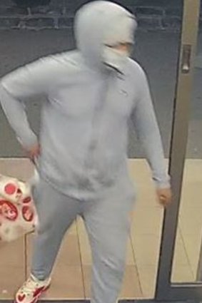 Police are still looking for a second suspect after a pharmacy was held up in Ascot Vale on Thursday night.