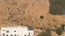 Migrants attempting to cross into Ceuta, Spain