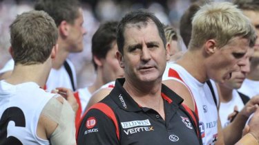 Lyon quit St Kilda with the best win-loss percentage record of any Saints coach in history.