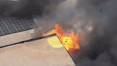 Fire engulfs Sydney service station, surrounding buildings evacuated