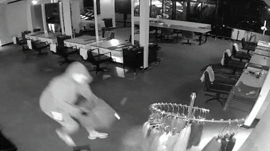 Two masked thieves broke into a salon. What they were after wasn’t cash
