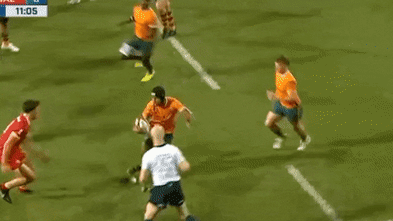 Australian rugby’s brightest hope breaks leg in horror hip-drop tackle