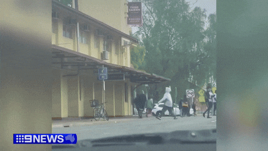 Violence in Alice Springs.