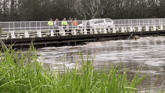 Nepean River at Cowpasture Bridge, Camden.
