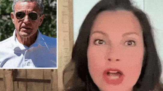 Fran Drescher delivers a public dressing down of Disney boss Bob Iger