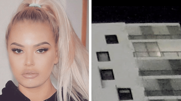 Murder victim Tatiana Dokhotaru and the Liverpool apartment she died in.