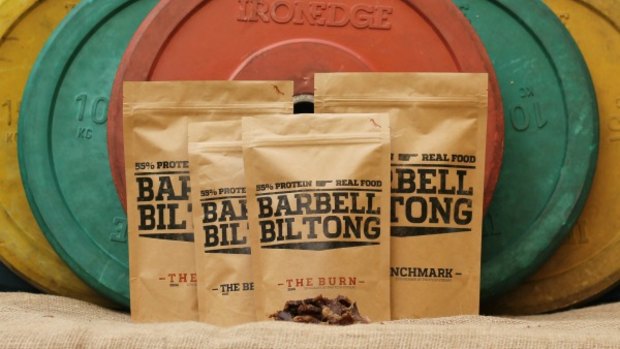 Barbell Biltong is available online and from many venues around Canberra.