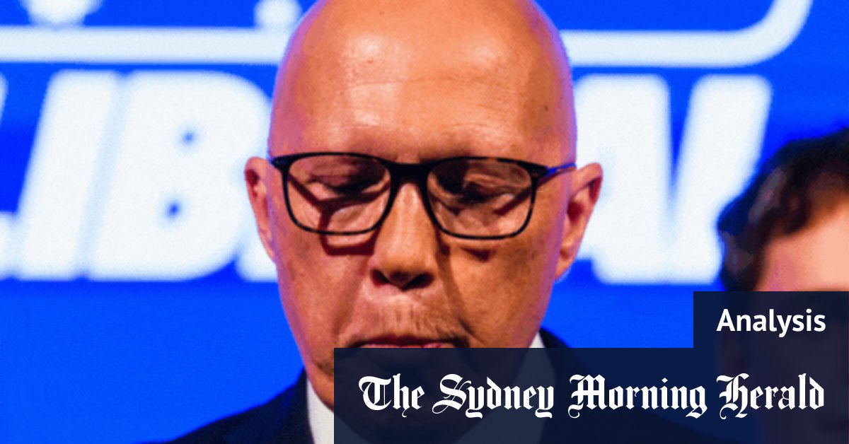 On election night, we finally saw Dutton’s armour crack. It was too little ...