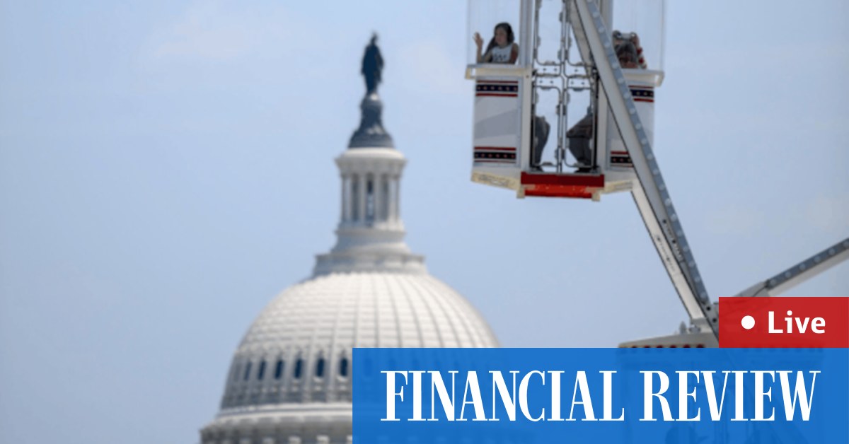 The US is celebrating its 250th birthday with flyovers and fireworks against a backdrop of political division; Trump to speak from Washington. Follow live.