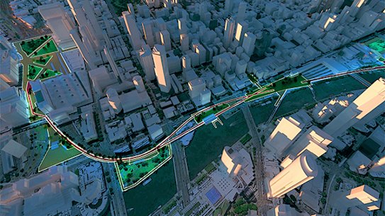 Lord mayoral candidate Sally Capp proposes High Line park in Melbourne