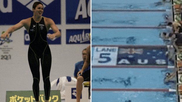 The inside story of the Australian swimmers who were world champs for two minutes, 23 seconds