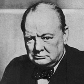 British prime minister Winston Churchill suspended elections in the UK during World War II.