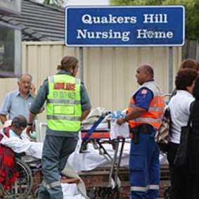 The 2011 Quakers Hill nursing home fire triggered an automatic alarm that alerted fire crews. 