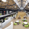 Inside the Goods Shed North office.