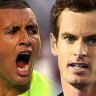 Kyrgios swipes Djokovic with Murray in late-night live chat