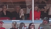 Taylor Swift tells off a fan at Travis Kelce’s game.