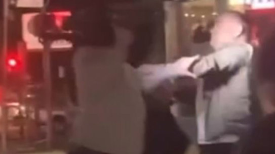 Police are investigating a scuffle between former NSW deputy premier John Barilaro and a cameraman outside a restaurant on the Esplanade on Saturday night.