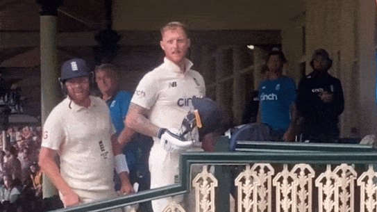 Jonny Bairstow fires back after being abused, with Ben Stokes, at the SCG.