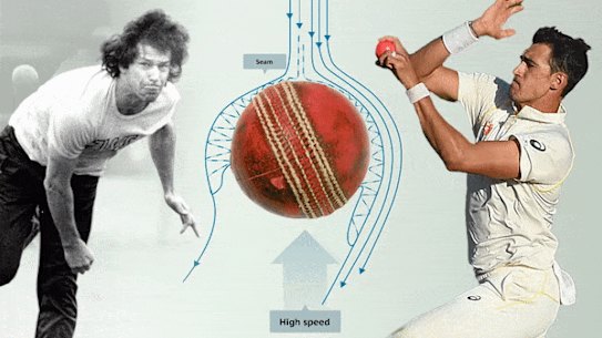 Imran Khan and Mitchell Starc