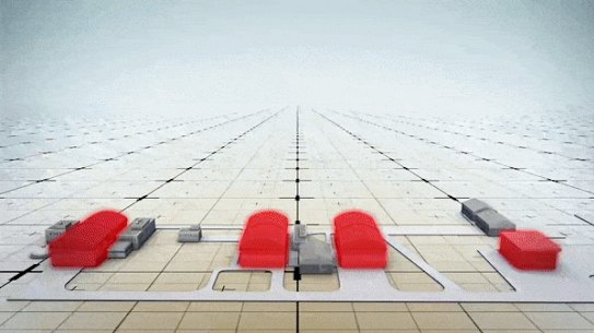 An artists’ rendering of anti-satellite ground-based lasers.