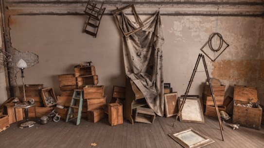 Artist Rone ahead of the opening of his new exhibition upstairs at Flinders Street Station