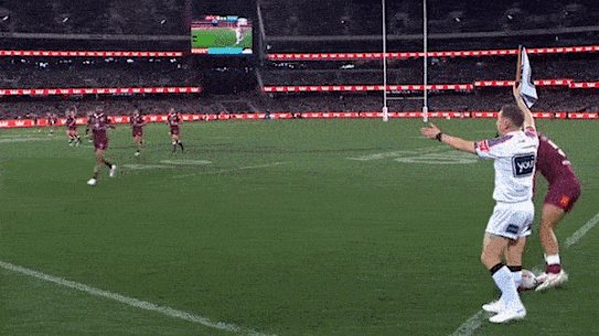 NRL trick play gif