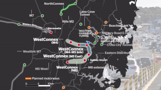 A decade after sweeping to power, the Coalition government’s signature road project has left inner-city residents angry and led to plans for connecting motorways.