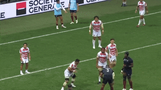 The ball played havoc with England’s match against Japan.