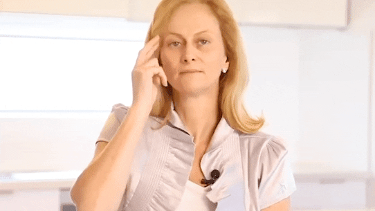 Professor Stapleton demonstrates tapping, in a video uploaded to YouTube.