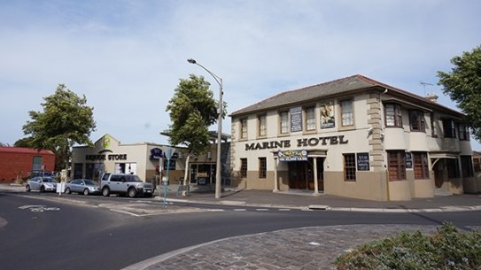 Marine Hotel at 199–217 New Street, Brighton.