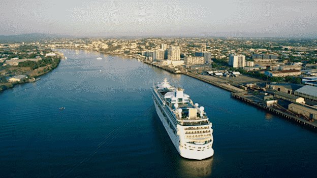 The Brisbane River will have a new terminal to tap into the cruise ship market.
