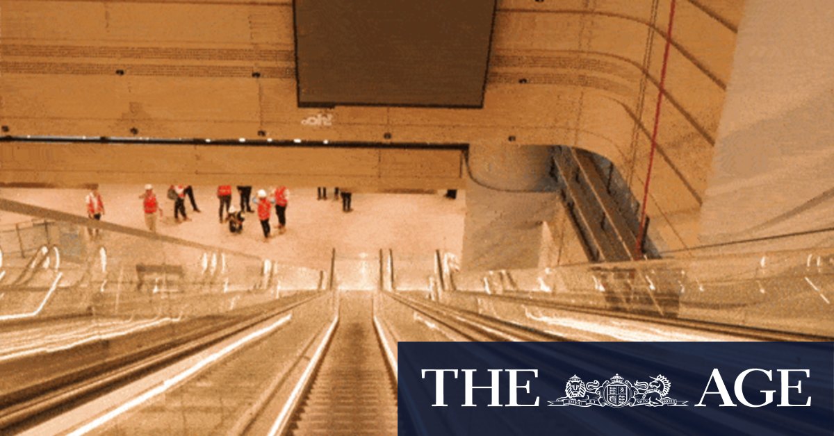 Sydney Metro: Inside Martin Place station, the 'city's underground skyscraper' - Vimarsana News