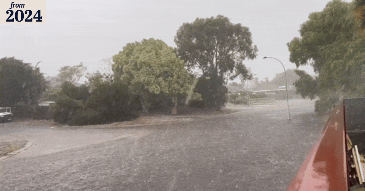 Over 100 millimetres of rain in under an hour in unprecedented Perth storm