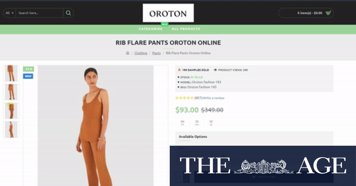 Scam websites targeting shoppers of Australian brands with cheap deals - Vimarsana News