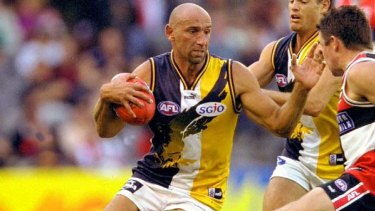 Peter Matera played 253 games for West Coast between 1990 and 2002. He  won the 1992 Norm Smith medal and was a five-time All-Australian.