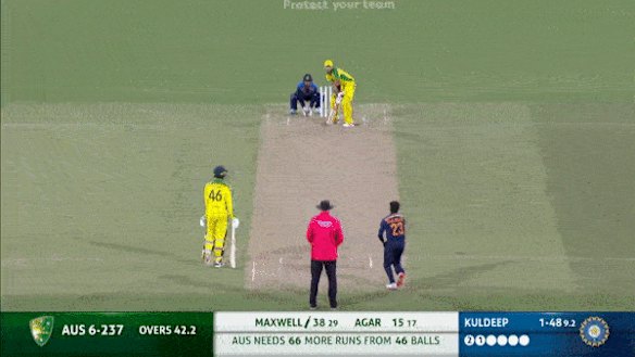 Glenn Maxwell's switch hit.
