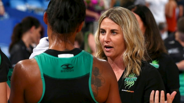 Top of the game: West Coast Fever's Stacey Marinkovich was named coach of the year.