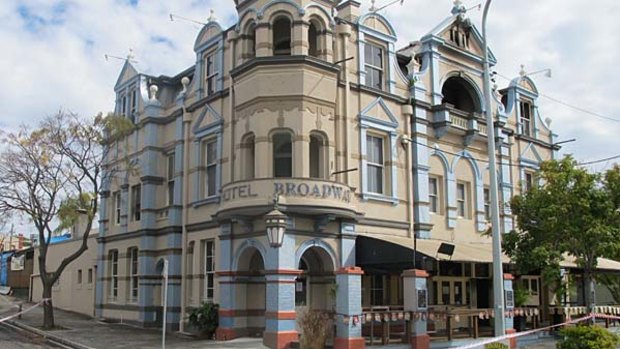 Woolloongabba's historic Broadway Hotel has survived several fires. 