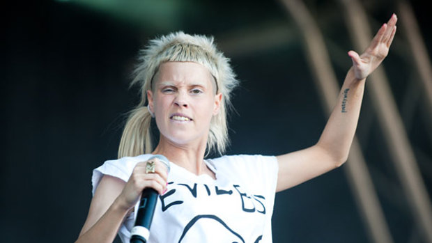 Reaching out: Die Antwoord member Yolandi Visser contacted Zheani Sparkes through Instagram. 