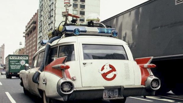 On the road: The car from Ghostbusters is one of the most memorable in film.