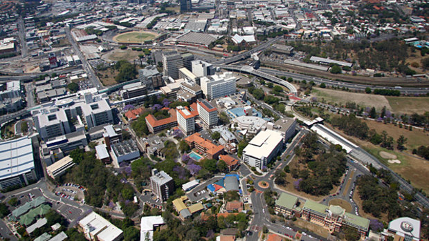 Herston is home to the RBWH and the QIMR Berghofer medical research facility.